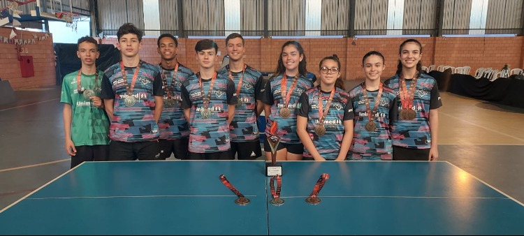 Jogos Abertos: Tênis de Mesa feminino de Jacareí conquista bronze -  Prefeitura Municipal de Jacareí