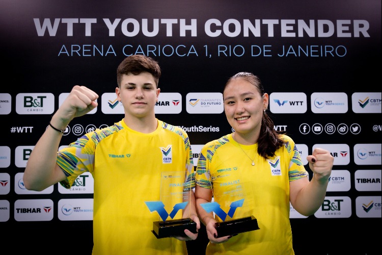 Davi Fujii chega na final e Brasil fica com o vice-campeonato do Sub-17 no  WTT Youth Contender do Rio de Janeiro - Confederação Brasileira de Tênis de  Mesa